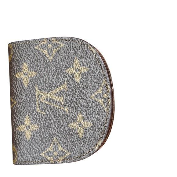 Louis Vuitton Monogrammed Coin Holder in Brown and Gold - Picture 2 of 9